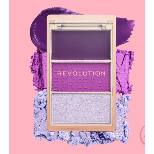 Makeup Revolution - Blush-Palette Icon Blush - Violet Vogue