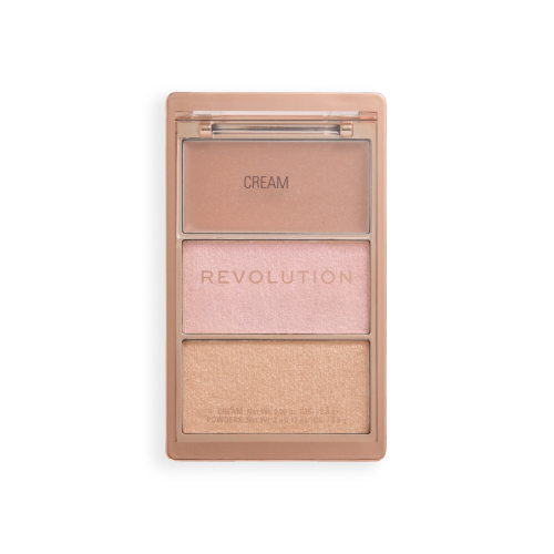 Makeup Revolution - Highlight Icon Highlighter-Palette - Molten Bronze