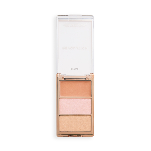 Makeup Revolution - Highlight Icon Highlighter-Palette - Molten Bronze