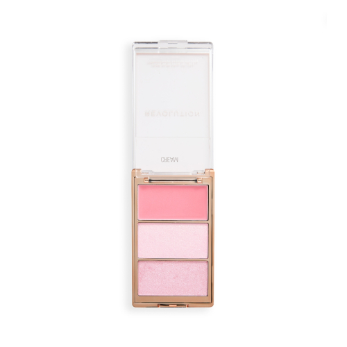 Makeup Revolution - Highlight Icon Highlighter-Palette - Pink Posse