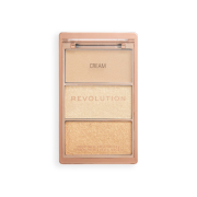 Makeup Revolution - Highlight Icon Highlighter-Palette - Rosy Gold Glow