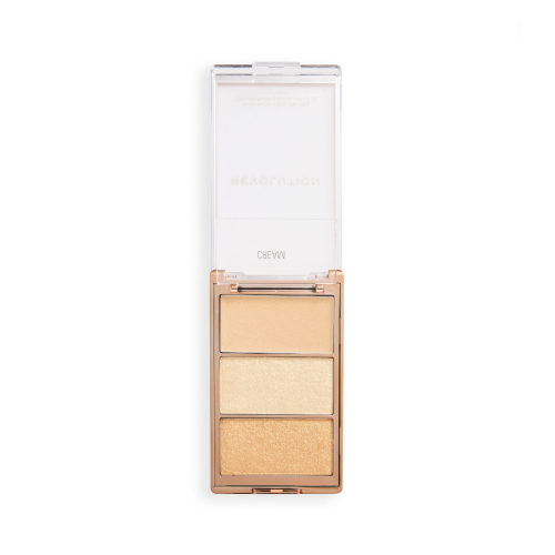 Makeup Revolution - Highlight Icon Highlighter-Palette - Rosy Gold Glow