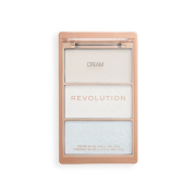 Makeup Revolution - Highlight Icon Highlighter-Palette - White Wishes