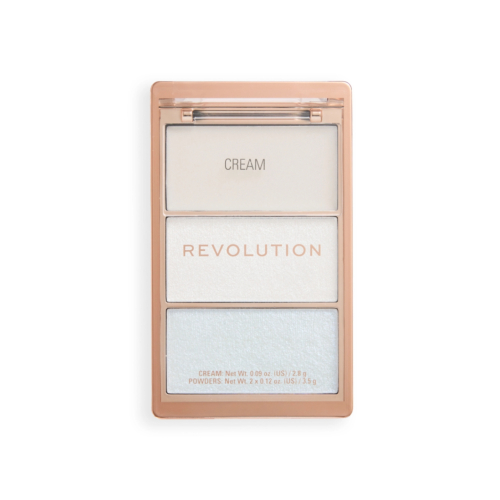 Makeup Revolution - Highlight Icon Highlighter-Palette - White Wishes