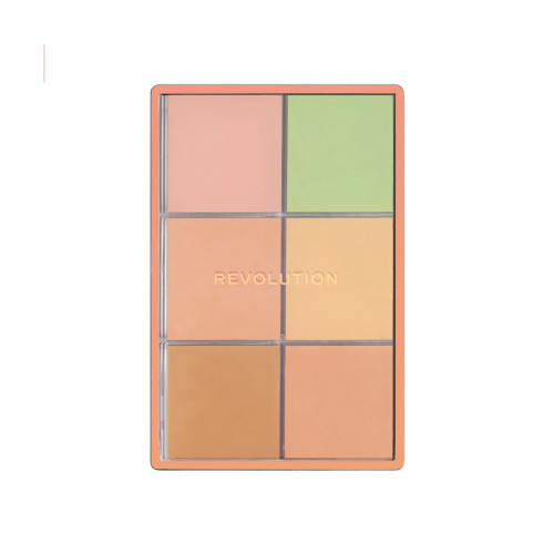 Makeup Revolution - Face Palette Everything Base Face Icon Complexion - Light