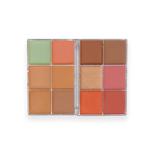 Makeup Revolution - Face Palette Everything Base Face Icon Complexion - Medium