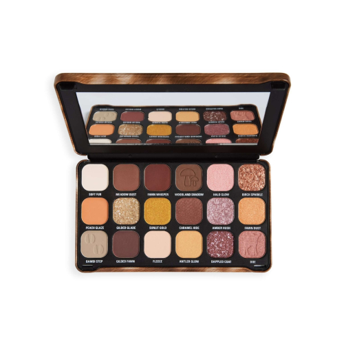Makeup Revolution - Lidschattenpalette Forever Flawless - Doe Eyes
