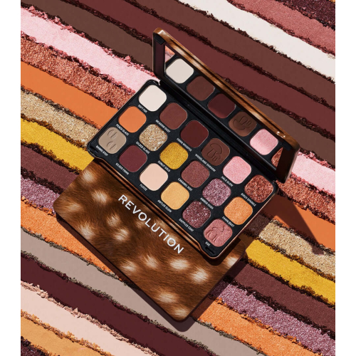 Makeup Revolution - Lidschattenpalette Forever Flawless - Doe Eyes