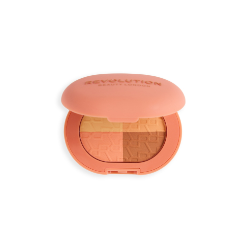 Makeup Revolution - Kompaktpuder Powder Pops Colour Correct - Dark to Deep