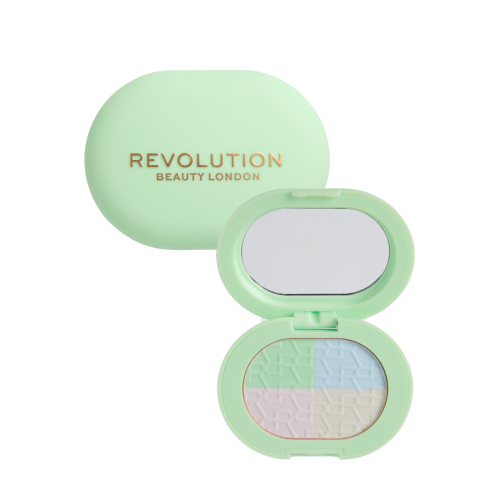 Makeup Revolution - Kompaktpuder Powder Pops Colour Correct - Light to Fair