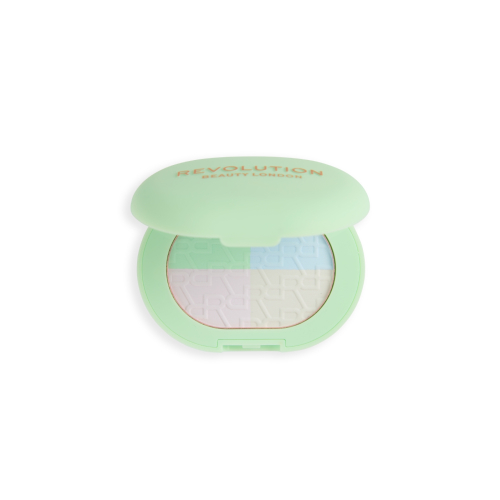 Makeup Revolution - Kompaktpuder Powder Pops Colour Correct - Light to Fair