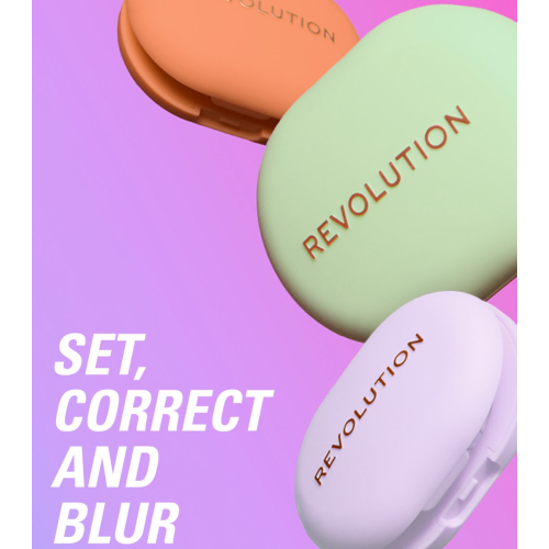 Makeup Revolution - Kompaktpuder Powder Pops Colour Correct - Light to Fair