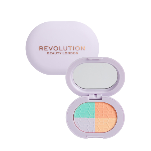 Makeup Revolution - Kompaktpuder Powder Pops Colour Correct - Medium to Tan