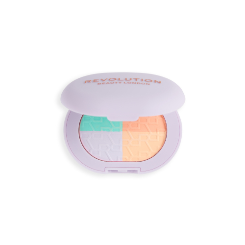 Makeup Revolution - Kompaktpuder Powder Pops Colour Correct - Medium to Tan