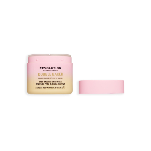 Makeup Revolution - Lose Puder Double Baked - Fair to Medium