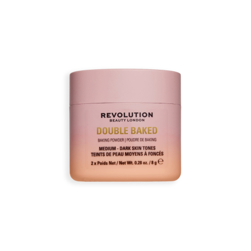 Makeup Revolution - Lose Puder Double Baked - Medium to Dark