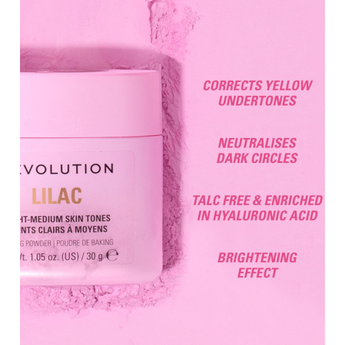 Makeup Revolution – Loser Puder zum Baking – Sweet Lilac