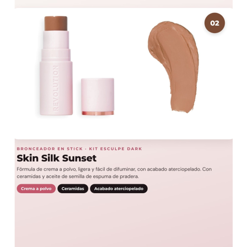 Makeup Revolution - Konturstift-Set Reloaded Contour & Blend - Light + Highlighter Jelly Glass Halo - Golden Glow + Highlighter-Pinsel Soft Focus Create - R6