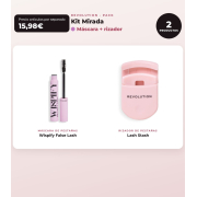 Makeup Revolution - Set mit Wimperntusche Wispify False Lash + Wimpernzange Lash Stash
