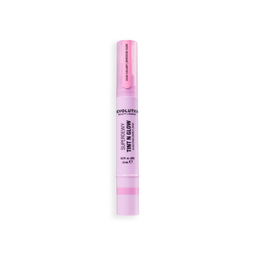 Makeup Revolution - *Super Dewy* - Flüssiger Blush Tint N Glow - Lilac Lullaby