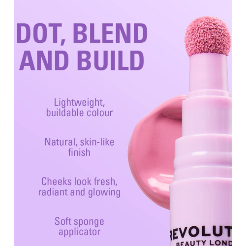 Makeup Revolution - *Super Dewy* - Flüssiger Blush Tint N Glow - Lilac Lullaby