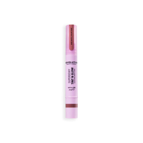 Makeup Revolution - *Super Dewy* - Flüssiger Blush Tint N Glow - Rose Ruffle
