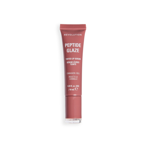 Makeup Revolution - Lippenfarbe mit Serum Peptide Glaze - Cinnamon Roll