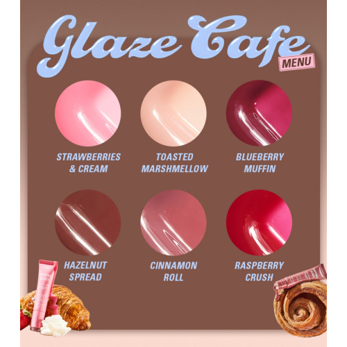 Makeup Revolution - Lippenfarbe mit Serum Peptide Glaze - Hazelnut Spread