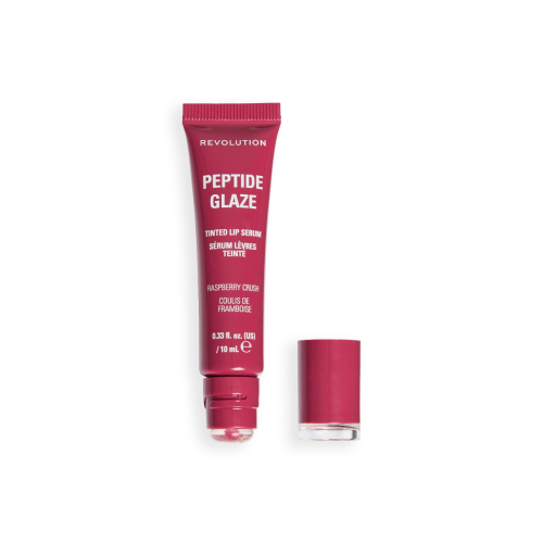 Makeup Revolution - Lippenfarbe mit Serum Peptide Glaze - Raspberry Crush