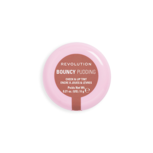 Makeup Revolution - Wangen- und Lippenfarbe Bouncy Pudding - Hazy Nude
