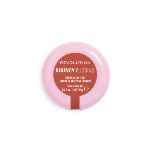 Makeup Revolution - Wangen- und Lippenfarbe Bouncy Pudding - Peach Veil