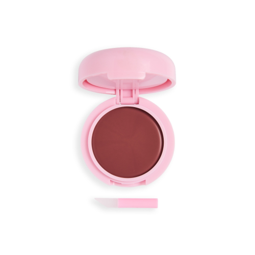Makeup Revolution - Wangen- und Lippenfarbe Bouncy Pudding - Peach Veil