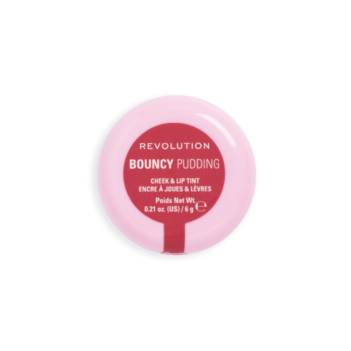 Makeup Revolution - Wangen- und Lippenfarbe Bouncy Pudding - Pink Mood