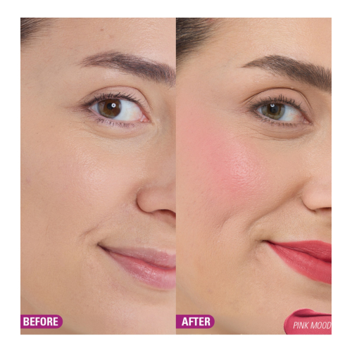 Makeup Revolution - Wangen- und Lippenfarbe Bouncy Pudding - Pink Mood