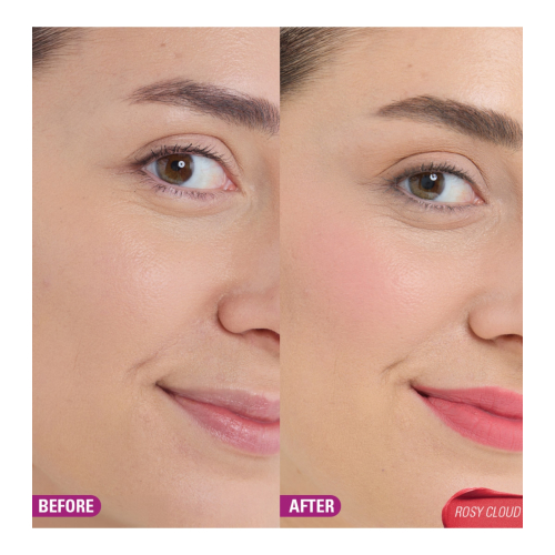 Makeup Revolution - Wangen- und Lippenfarbe Bouncy Pudding - Rosy Cloud