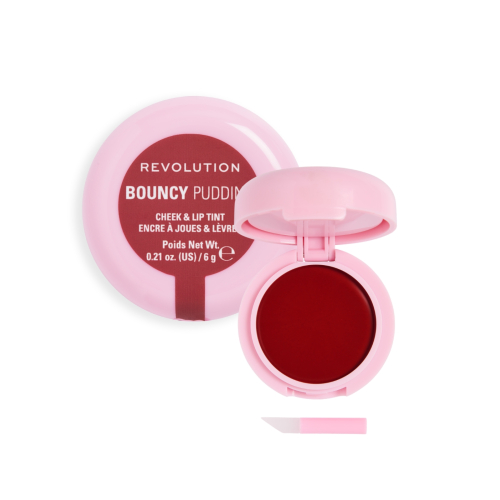 Makeup Revolution - Wangen- und Lippenfarbe Bouncy Pudding - Warm Whisper