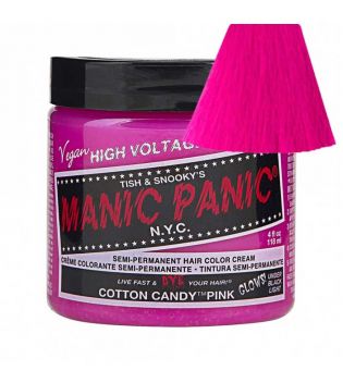 Manische Panik - Semipermanente Fantasy-Haarfarbe Classic - Cotton Candy Pink