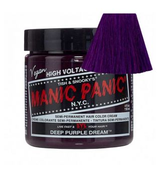 Manische Panik - Semipermanente Fantasy-Haarfarbe Classic - Deep Purple Dream