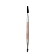 Maria Orbai - Doppelseitiger Augenbrauen- und Wimpernpinsel Soft Vegan Brush Brownie