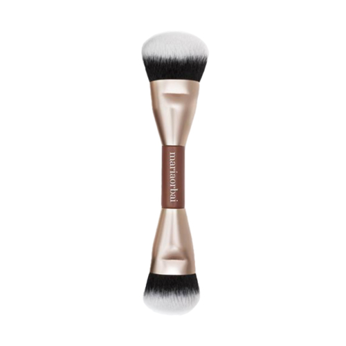 Maria Orbai - Doppelter Gesichtspinsel Soft Vegan Brush Brownie – MO. 01