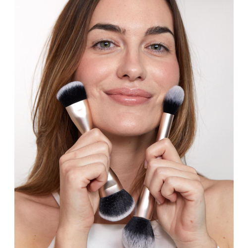 Maria Orbai – Doppelter Gesichtspinsel Soft Vegan Brush - MO. 02