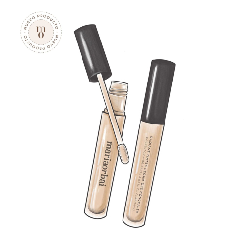 Maria Orbai - Feuchtigkeitsspendender flüssiger Concealer Radiant Tinted Concealer - Almond