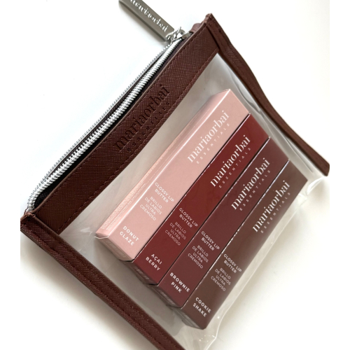Maria Orbai – Set Glossy Lip Butter + Kosmetiktasche