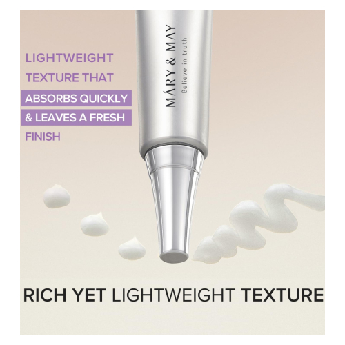 Mary & May - Augenkonturcreme Tranexamic Acid+ Glutathion