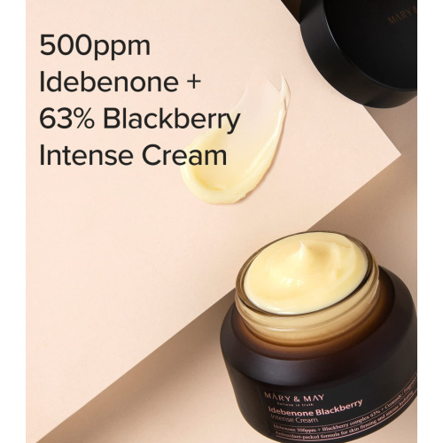 Mary & May - Intensive Gesichtscreme Idebenone + Blackberry complex intensive total care