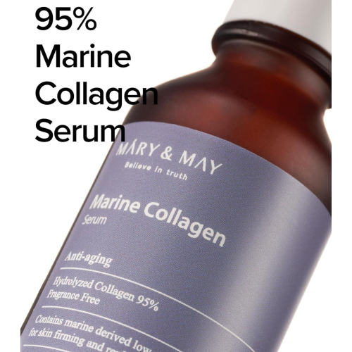 Mary & May - Anti-Falten-Gesichtsserum Marine Collagen