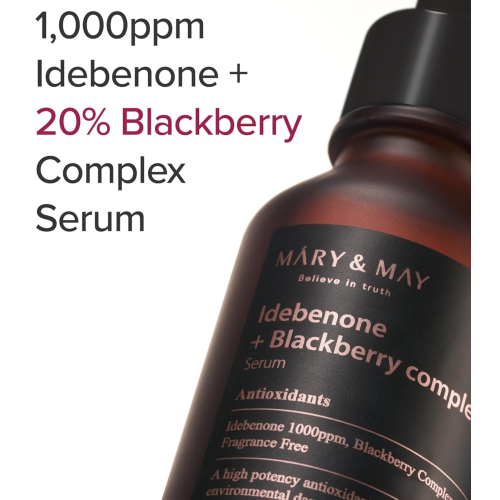 Mary & May - Anti-Aging-Gesichtsserum Idebenone + Blackberry Complex