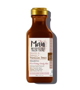 Maui - Shampoo repariert und glättet Vanilleextrakt - krauses und widerspenstiges Haar 385 ml