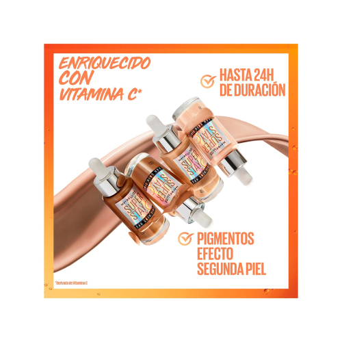 Maybelline – Serum-Make-up-Basis SuperStay 24H Skin Tint + Vitamin C – 66