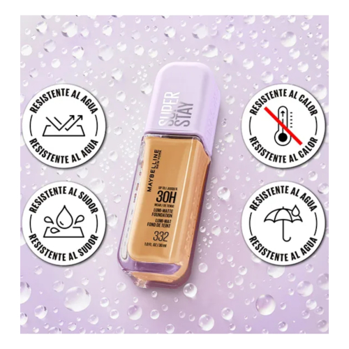 Maybelline - Grundierung SuperStay Lumi-Matte - 128